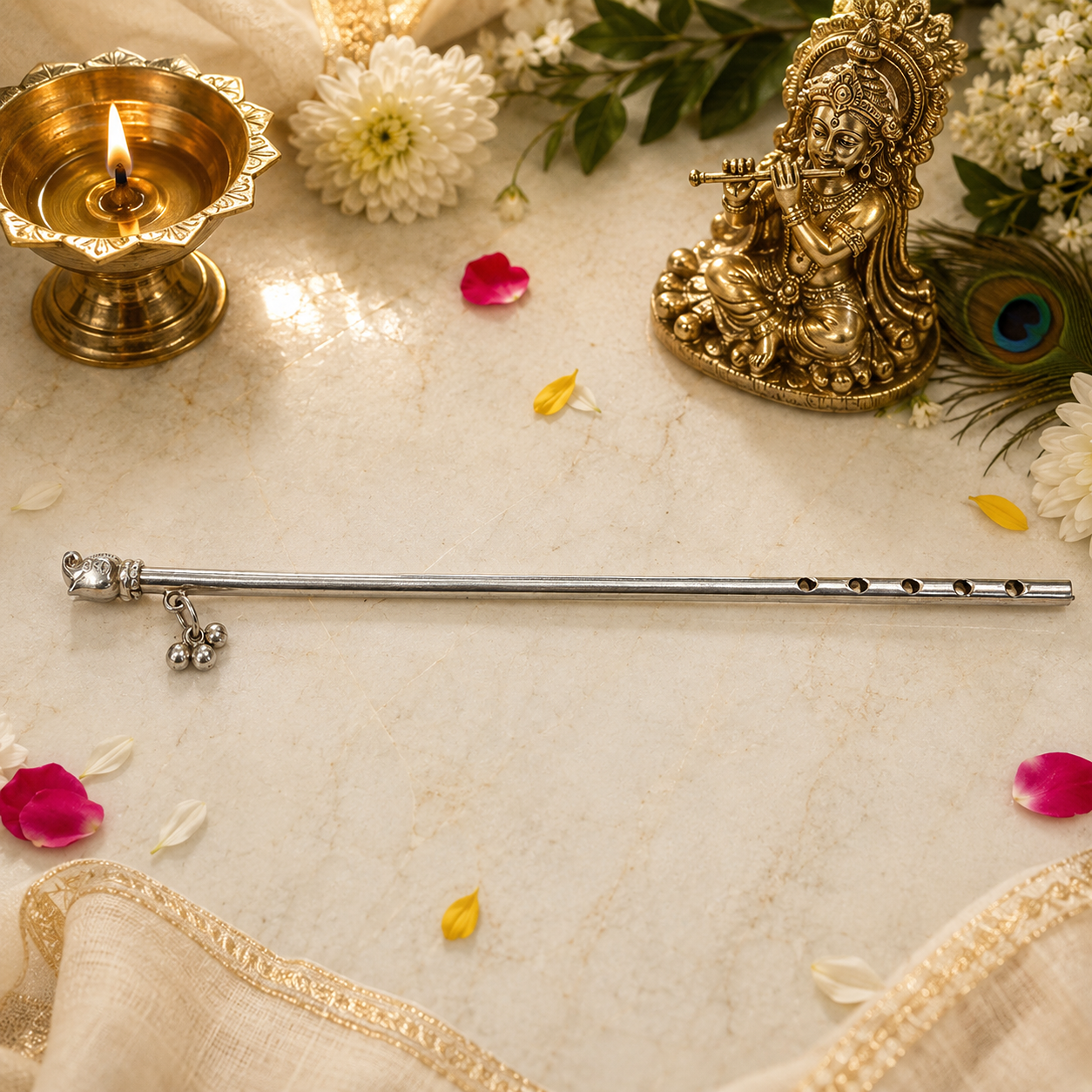 Silver Bansuri